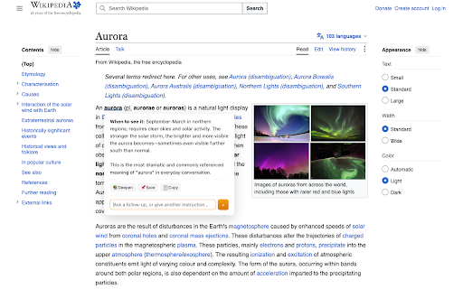 nodx Lens :: Select text or box any page region → AI explain, search, shop, or generate images. Captures stay marked and sync to nodx desktop.