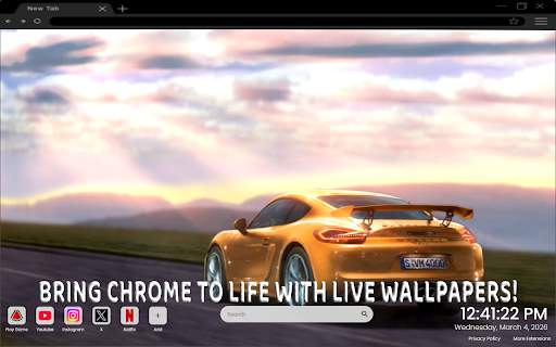 Porsche 911 GT3 RS Power live Wallpaper :: Experience the Porsche 911 GT3 RS in action with this live wallpaper, capturing the perfect blend of speed, power, and precision.