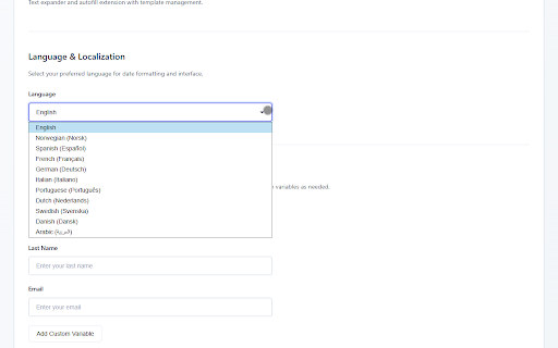 FastKeys :: Text expander and autofill extension with template management