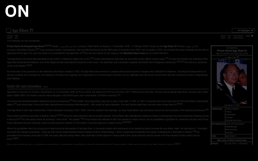 Dark Web :: Ultra Dark Mode Toggle For Late Night Reading & Viewing
