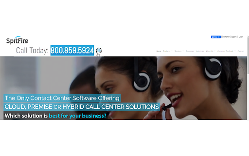 SpitFire Click2Dial :: SpitFire Click2Dial converts phone numbers displayed on web pages into clickable links to dial.