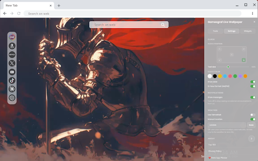 Grateful Knight Live Wallpaper :: Experience Grateful Knight Live Wallpaper, a mesmerizing HD live wallpaper that transports you to a realm of valor and gratitude.