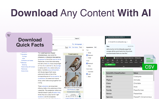 Robomonkey: Chat to Build Extensions & Automations AI Assistant :: Robomonkey is an AI-powered Extension Builder and AI Assistant, capable of building any Chrome extension you need.