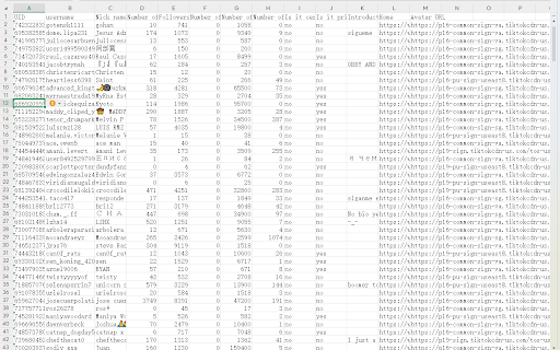 Export Tiktok followers and fans :: Get tiktok followers in one click