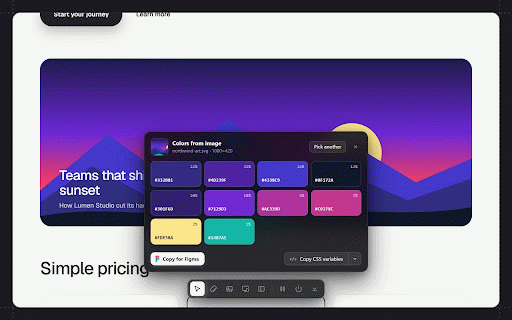 Design Toolkit - Element Inspector & Measurement :: Inspect, measure and copy any web design: box model, spacing, fonts, colors, responsive preview and animations for AI.