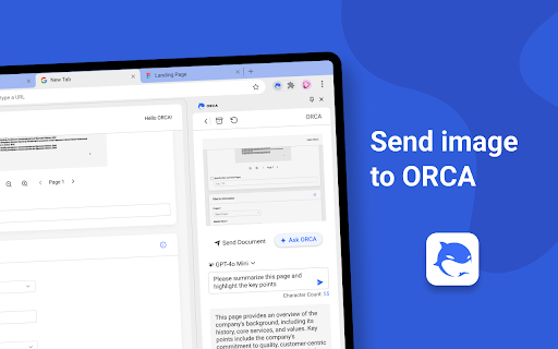 ORCA :: ORCA is a browser extension that boosts productivity with AI-powered features and seamless screen capture integration.