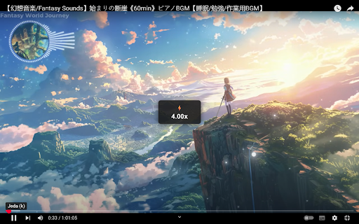Universal Video Speed Controller :: Controls playback speed for HTML5 videos on any website.