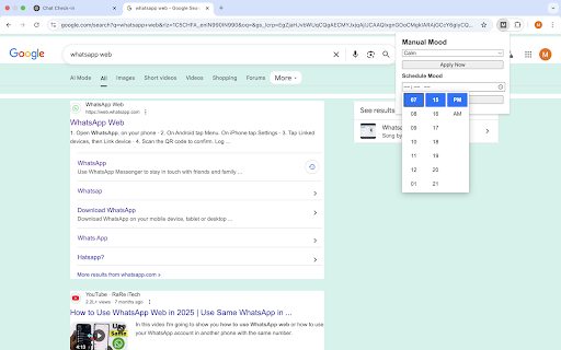 Mood-Based UI :: Change website appearance based on mood