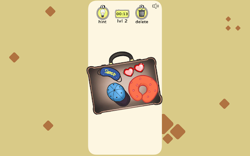 Pack A Bag Game - Embark on a Fun Travel Adventure! :: "Join the packing adventure and test your puzzle skills for exciting virtual journeys!"
