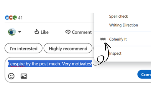 Coherify - Improve your text with just one click :: Transform Your Writing with Ease – The Ultimate Chrome Extension for Text Perfection
Tired of juggling grammar checks, rewording…