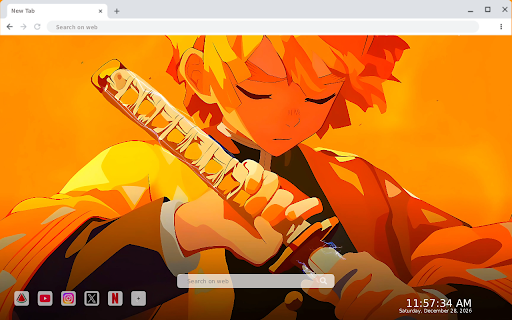 Zenitsu Yellow Demon Slayer Live Wallpaper Vsrexport :: Transform your new tab with Zenitsu Yellow from Demon Slayer in stunning HD live wallpaper that sparks excitement and serenity.
