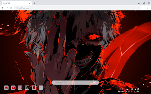 Kaneki’s Rage Tokyo Ghoul Live Wallpaper :: Transform your new tab with Kaneki's Rage! Enjoy stunning HD live wallpapers from Tokyo Ghoul for a dynamic browsing experience.