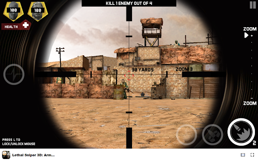 Lethal Sniper 3D: Army Soldier - Complete sniper tasks! :: Become an elite sniper and complete challenging missions in this tactical shooter game!