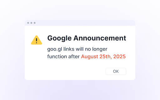 ggoo.gl :: Automatically converts goo.gl to ggoo.gl links on all websites. Keep your short links active after Google's shutdown!