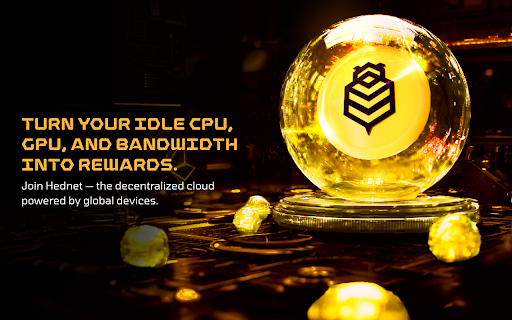 HedNet Protocol Extension: Enabling Decentralized Bandwidth Sharing :: Bridge your browser to the Hednet Protocol — enabling bandwidth sharing and real-time tracking directly from your extension.