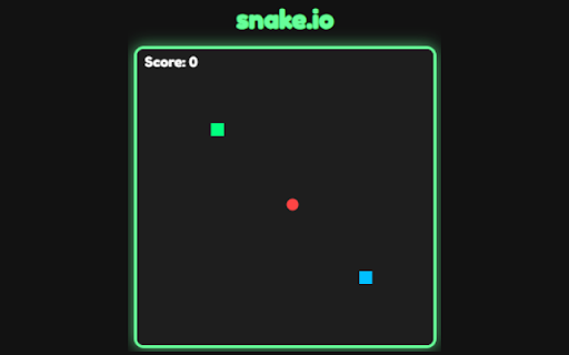 snake.io :: Snake.io is a simple snake game with single and multiplayer support!