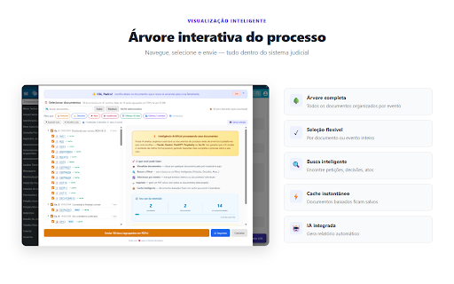 Conecta IA :: Conecte qualquer sistema judicial (Eproc, PJe, SEI, SEEU e outros) ao Claude, Gemini, ChatGPT, Perplexity e Jusbrasil em segundos