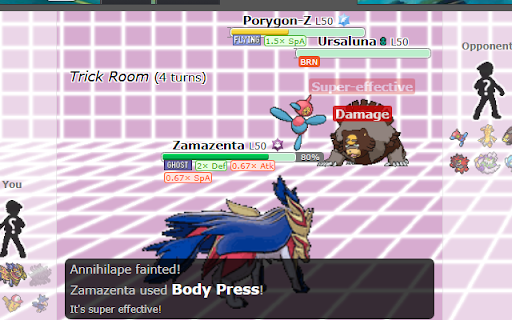 VGC Practice Extension :: Practice-focused tools for Pokemon Showdown battles. Toggle features that simulate real competitive conditions.