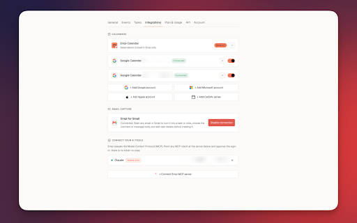 Empi for Gmail :: Turn the open Gmail message into a fully configured Empi task or note.