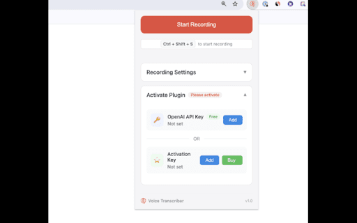 Voice Transcriber :: Speech-to-text tool using OpenAI Whisper API.