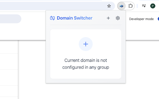 Domain switcher :: Quickly switch between development, production or other env.