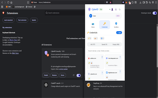 CyberID Security :: Secure password management and breach monitoring with safe browsing