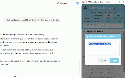 AI Prompt Assistant v1.9 :: Menú de prompts útiles para ChatGPT, DeepSeek, Gemini, Copilot, y más.