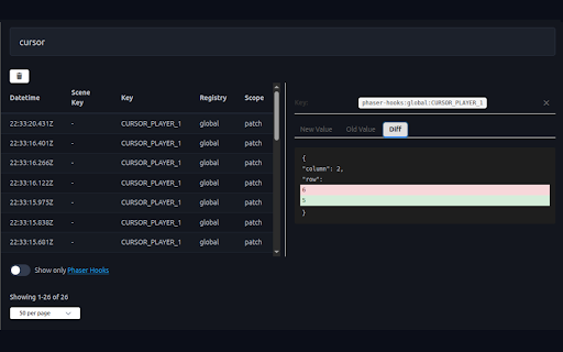 Phaser Data Inspector :: Inspect Phaser game data and state