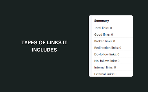 Link Checker Pro :: Scan and export all 404s, redirection, do-follow, no-follow, internal, and external links on any webpage in one click.