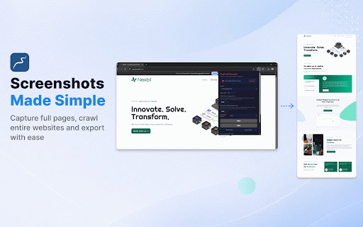 WebCapture - Bulk Website Crawler & Full Page Screenshot :: Capture full-page website screenshots, bulk crawl pages, edit images, export in multiple formats, and generate CSV logs.