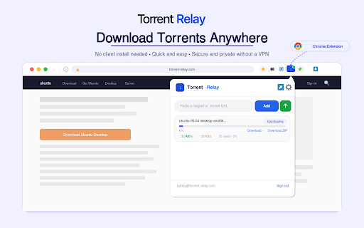TorrentRelay :: Download torrents and magnet links straight to your device via TorrentRelay.