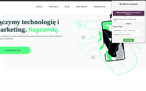WordPress Theme & Plugin Detector :: Detects and displays the theme and plugins used on WordPress websites in a user-friendly format.