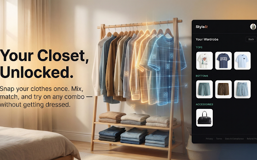 StyleIt - Virtual Try-On :: Try on any outfit before you buy — AI-powered virtual try-on from any online store.