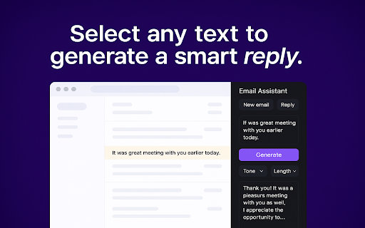 AI for Email :: Compose or reply fast with AI for Email. Improve your writing and grammar with smart email AI. Ideal GPT tool for work messages.