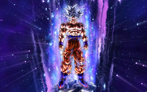 Goku Ultra Instinct Cosmic Aura Live Wallpaper :: Transform your new tab with Goku's Ultra Instinct cosmic aura in stunning HD live wallpaper. Elevate your browsing experience!