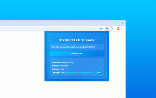 Box Direct Link Generator :: Generate direct download links from Box shared URLs.