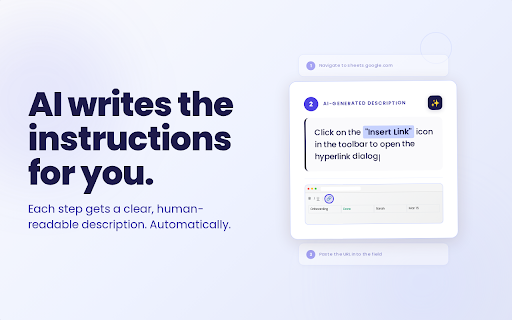 Mimik: Step-by-Step Guides, Tutorials & Screenshots :: Auto-capture any browser workflow into a step-by-step guide with screenshots. Local-first, open source, bring your own AI key.