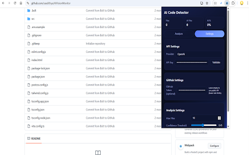 AI Code Detector Pro :: Professional AI code detection for GitHub repositories using GPT-5