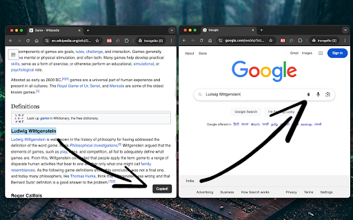 AutoCopy Plus :: Automatically copy selected text from any website.