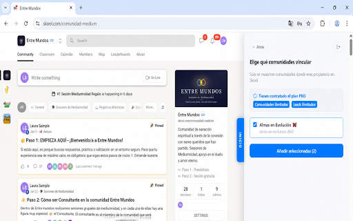 Synkrea CRM for Skool :: Sync Skool community data into Synkrea CRM. Manage leads, conversations, and content from a single workspace.