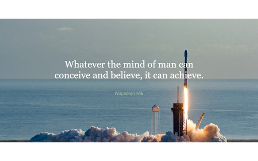 RockeTab :: An inspirational quote on every new tab