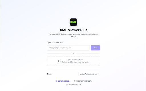XML Viewer Plus :: Reliable XML viewer for browsers with advanced features