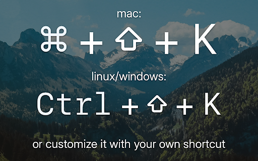 Yami - Bookmark Launcher :: A fast and lightweight extension that helps you find and open bookmarks instantly - right from your keyboard.