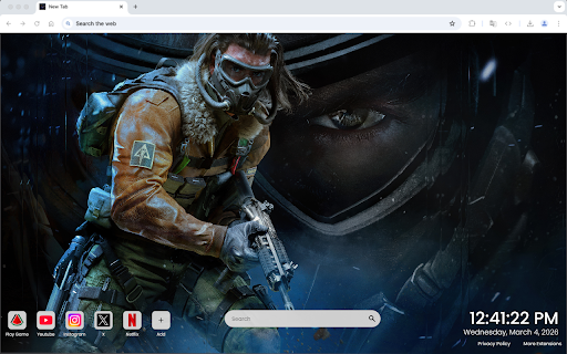 Call of Duty: Black Ops 7 Season 3 Live Wallpaper :: One of the most intense military shooter live wallpapers for Chrome – inspired by Call of Duty: Black Ops 7 Season 3.