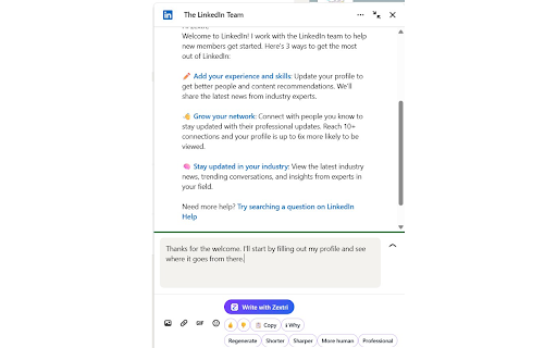 Zextri :: Draft relationship-aware LinkedIn and X replies, messages, and posts. Zextri never posts automatically; you review every suggestion.