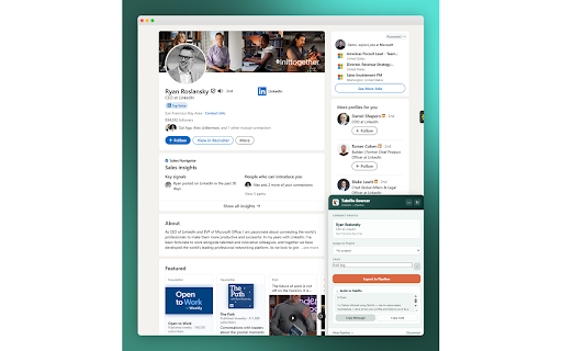 TalnFlo :: Verified candidate data from TalnFlo — right inside your ATS.
