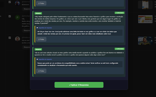 EngageAI — AI Replies for YouTube :: Generate AI-powered replies to YouTube comments instantly. Works on YouTube & YouTube Studio. 10 free credits/month!