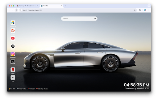 Mercedes-Benz VISION EQXX Wallpapers :: Experience the future of automotive innovation with Mercedes-Benz VISION EQXX wallpapers.