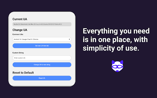 User Agent Switcher :: Explore User Agent Switcher to set a random user agent for the browser from a list or to change browser string to a custom value.