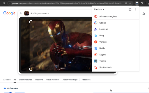 Search by Image (Slash Mark Edition) :: Search images instantly across top platforms such as Google, Bing, Yandex, Baidu, and TinEye with one powerful tool.
